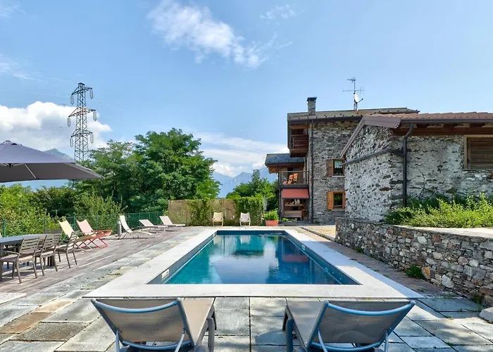 Chalé Con Piscina E Vista Panoramica *